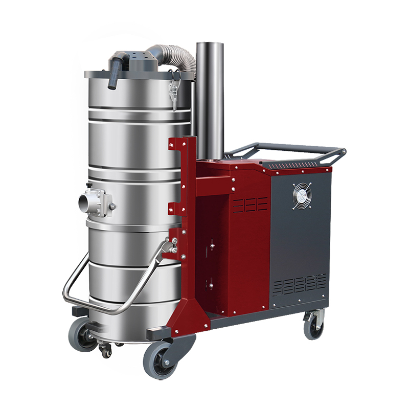 阿克苏坦洁380V 双桶手动反吹工业吸尘器X8系列